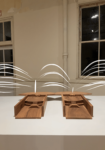 Battery Smith Guthrie Wood Sculpure (App View)